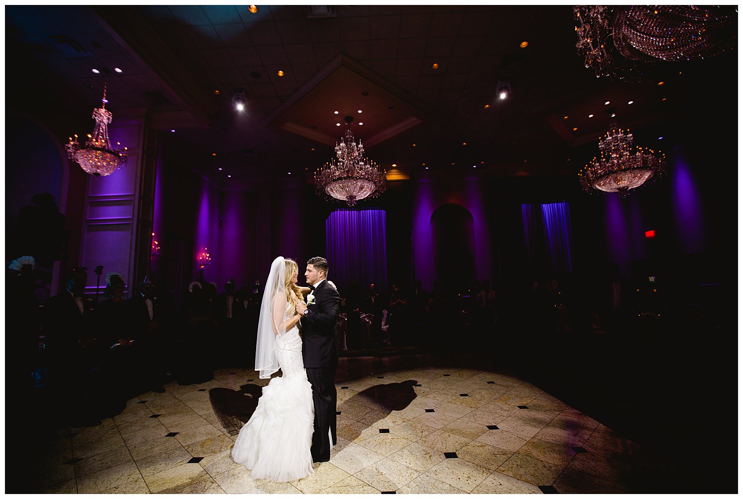Nina And Ed New Year S Eve Wedding Il Villaggio Carlstadt Venue Il Villaggio Dress Maggie Sottero At Kleinfeld Bridal Shoes Badgley Mischka Hair Makeup Salon Coco Latte Men S Suits Groomsmen Vera
