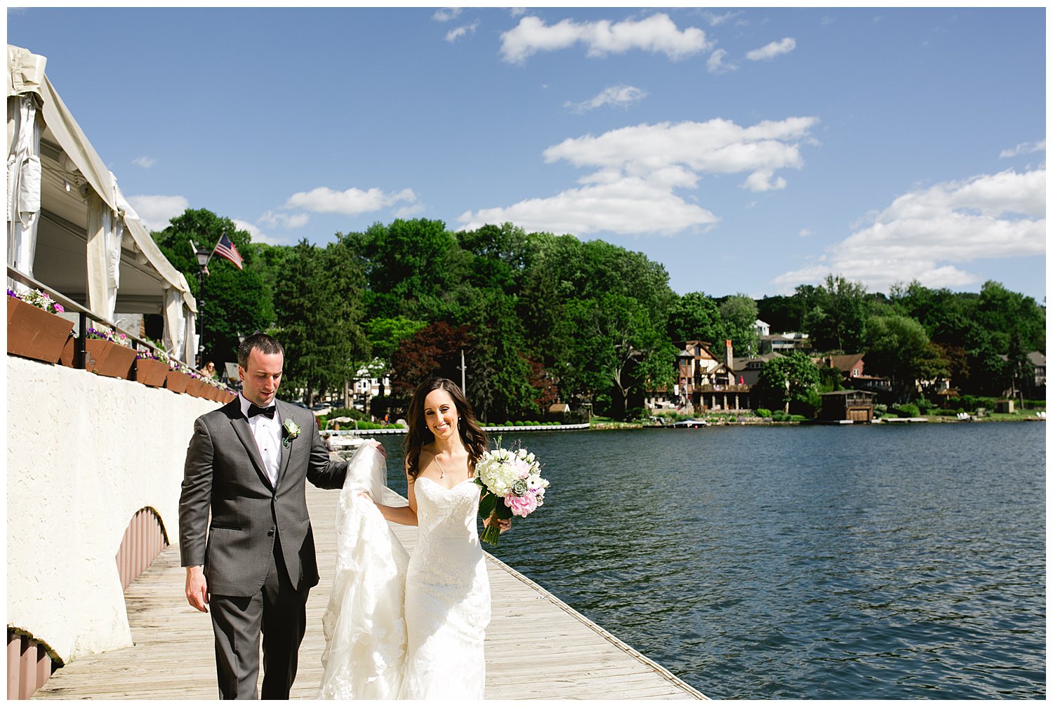 Michal And Greg Married Lake Mohawk Country Club Lake Mohawk