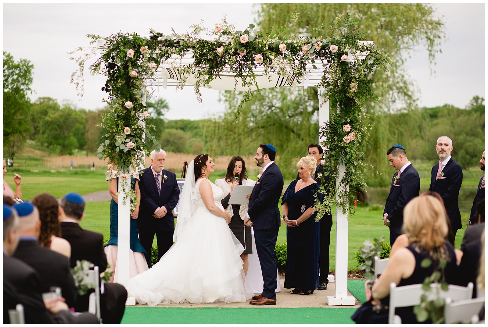 Vicki and Justin Wedding, Galloping Hill Golf Club, Kenilworth, New