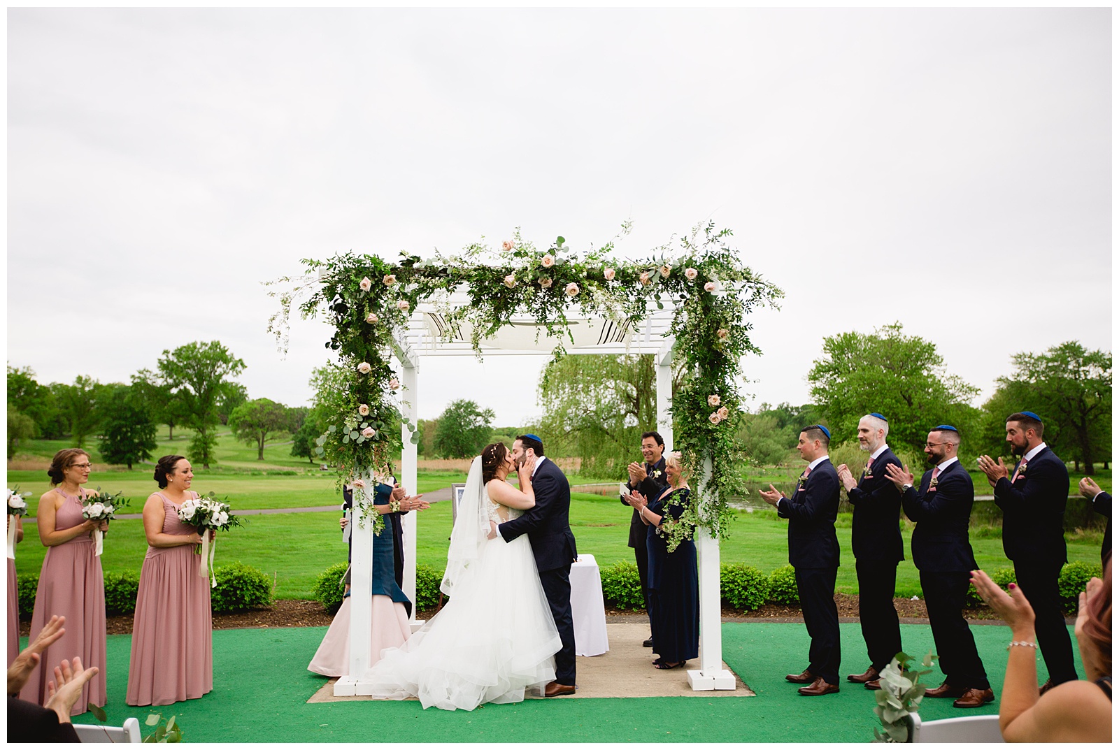 Vicki and Justin Wedding, Galloping Hill Golf Club, Kenilworth, New