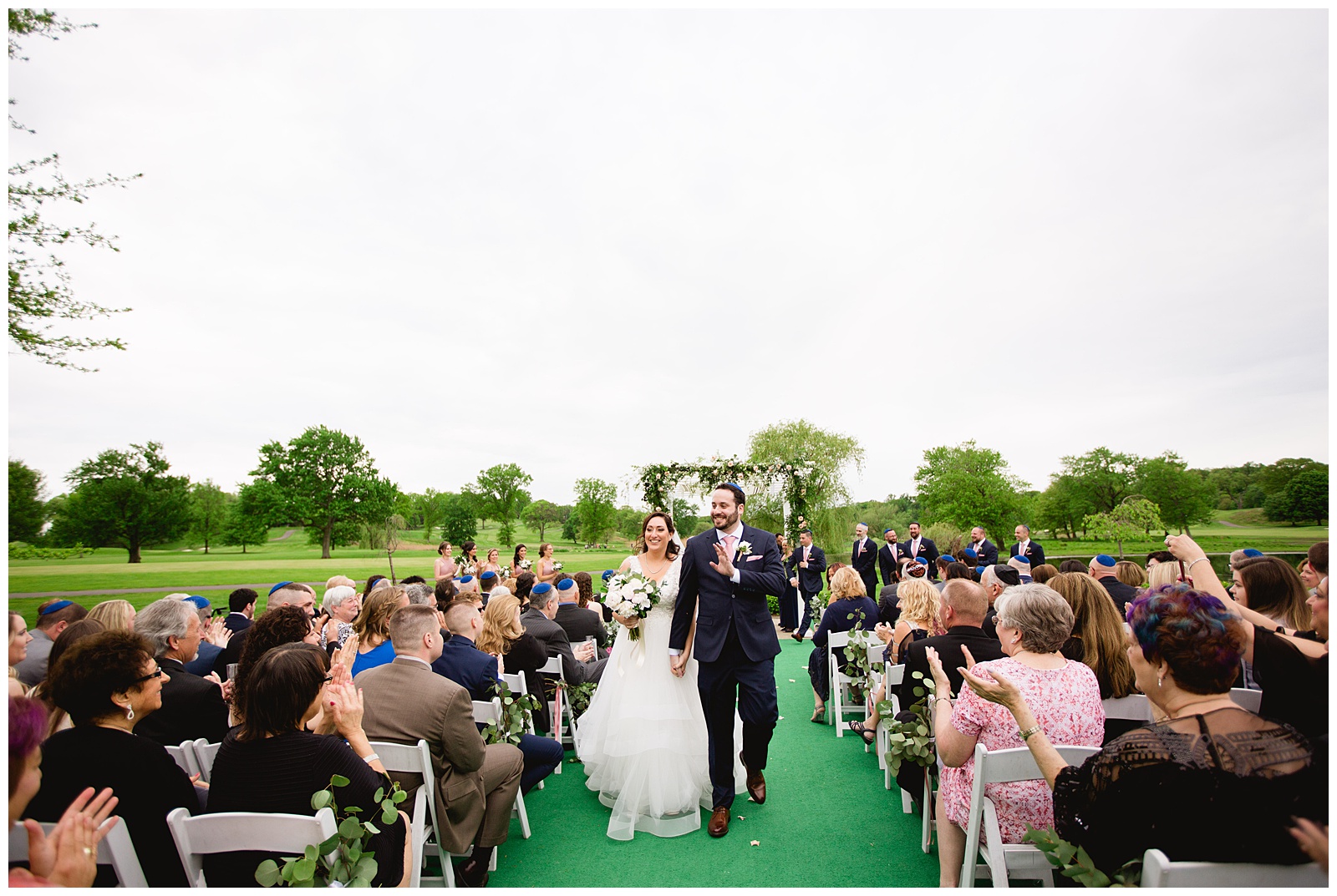 Vicki and Justin Wedding, Galloping Hill Golf Club, Kenilworth, New